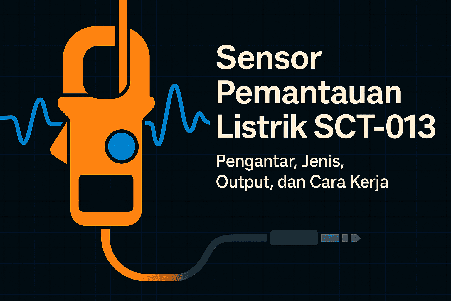 Cover Sensor Pemantauan Listrik SCT-013