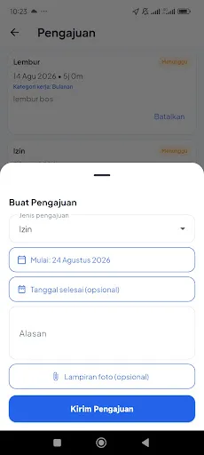 Form Pengajuan